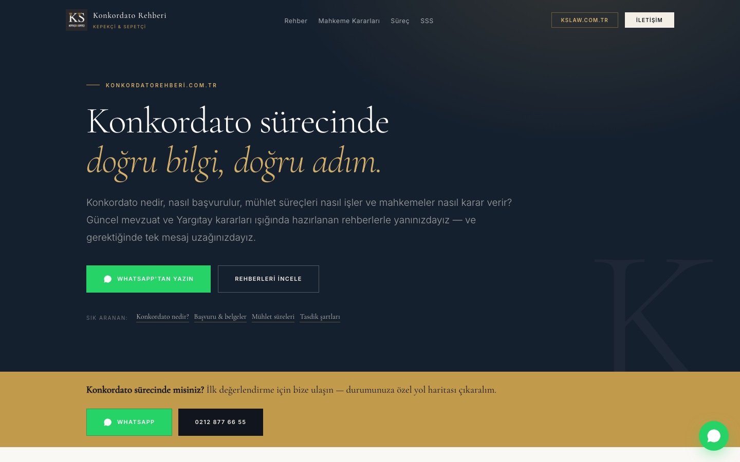 Konkordato Rehberi